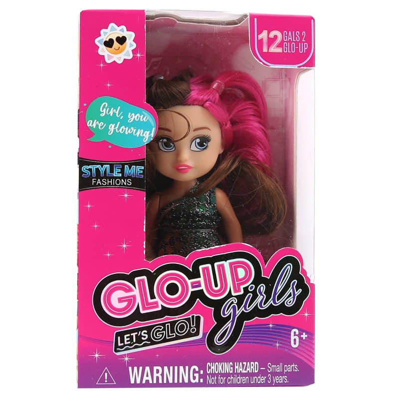 GLO-UP Let`s Glo! Мини кукла Erin B