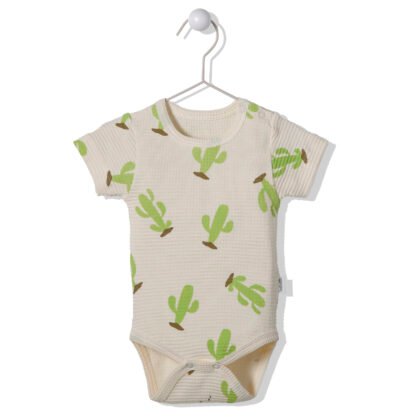 T3045 Боди CUTE CACTUS екрю 9-12M/80CM
