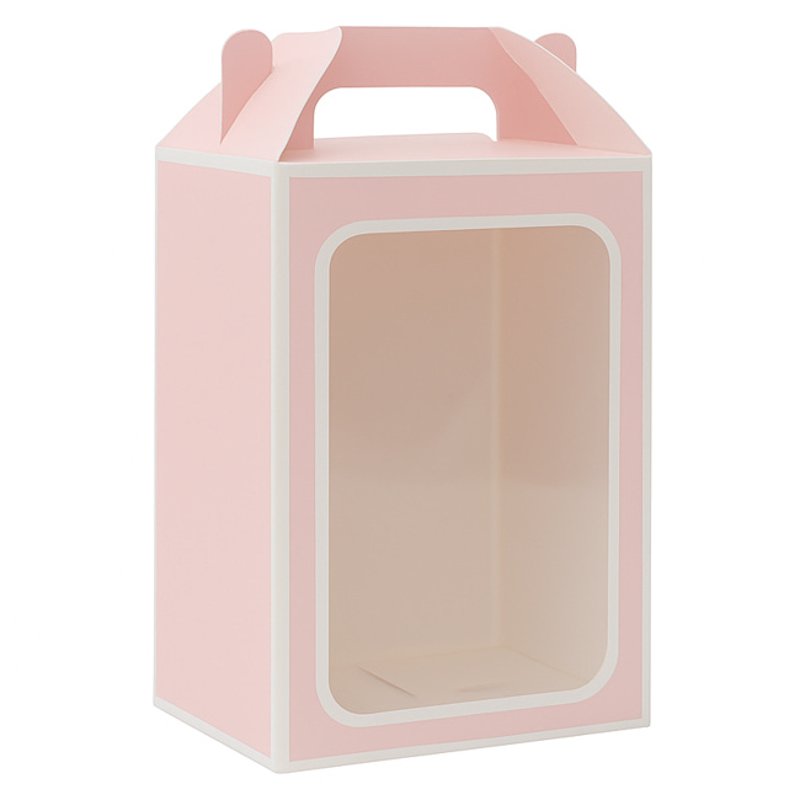 Хартиена кутия 25*35*18cm Розов