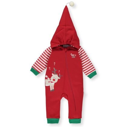 K3769 Гащ CHRISTMAS HOLIDAY Червен 9-12M/80CM