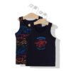 X056 Потник 2бр. DINOSAURS NAVY BLUE 5г