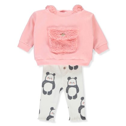 K4443 К-кт 2ч.розов CUTE AND CHUBBY 18-24M/92CM