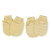 C940 Ръкавички 2 чифта BABY COUPLE YELLOW 0-3M