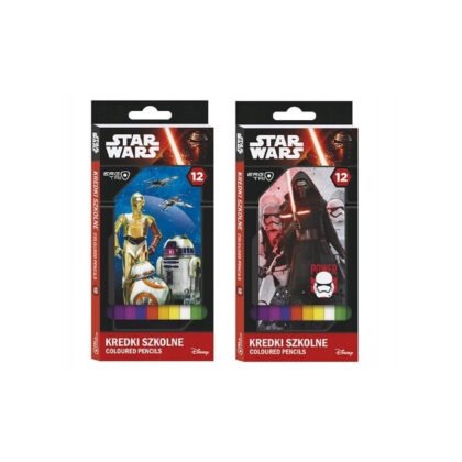 Моливи 12 цвята Star Wars Epizod VII 18 см