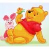 Диамантен гоблен Мечо Пух и Прасчо