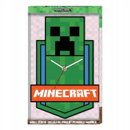 Minecraft Стенен часовник Creeper
