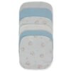 C1190 Кърпи муселин 6бр. PILLOWY 20x20cm BLUE