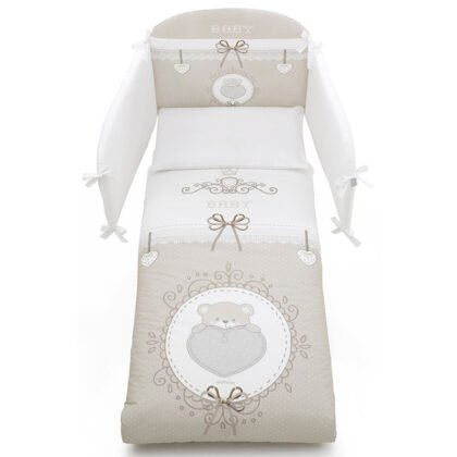 BABY CHIC Спален к-кт MAXI 5ч 100х130 DOVE GREY 6