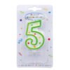 91676 Свещ Dots N5