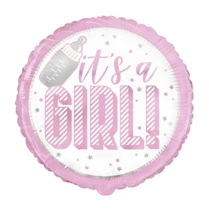 56763 Фолиев балон “It`s a Girl“ 45 см.