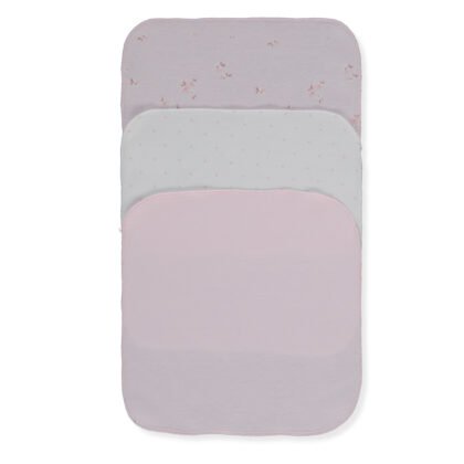 C1212 Кърпи 3 бр. FLOWER GARDEN 20x20cm PINK