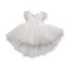 K4195 Официална рокля ECRU 12-18M/86CM