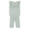 K5305 К-кт 2ч. LOVELY FLOWERS 9-12m/80cm MINT