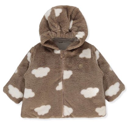 K4993 Палто CLOUDY BROWN 9-12М