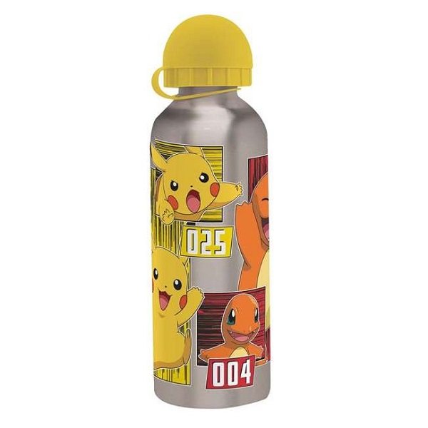 Pokemon Алуминиева бутлка 500 мл. Сребрист