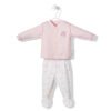 F1213 Пижама CUTE AND COOL розов 6-9M/74CM