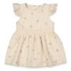 K4838 Рокля elegantS Тъмно Екрю 12-18м/86см