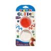 CARIOCA Glitter Бестящ моделин 2x20г Бял-Червен