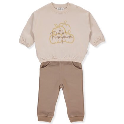 K4889 К-кт 2ч PUMPKIN SEASON BROWN 12-18М