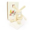 Плюшено заек с кърпичка Sweety 25см Бежов