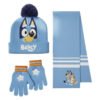 2200010580 К-кт Шапка, Шал и ръкавици Bluey
