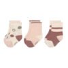 1532003996-12 Чорапи 3 бр. Offwhite Pink Rust