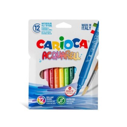 CARIOCA Aquarell Флумастери акварелни 12бр