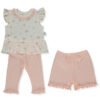 F1468 Пижама 3ч. BLOOM 18-24m/92cm PINK
