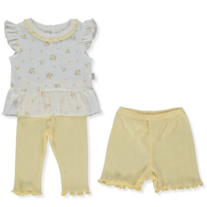 F1468 Пижама 3ч. BLOOM 12-18m/86cm YELLOW