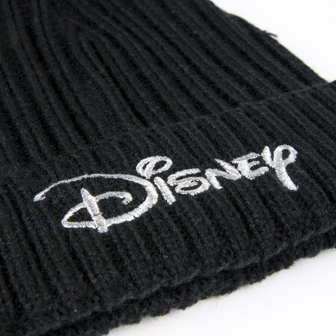 Шапка черна с помпон Disney - Image 3