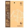 Дървен 3D пъзел 38 части Mammoth