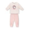F1278 К-кт 2ч. COLORFUL PYJAMAS PINK 4Y/104CM
