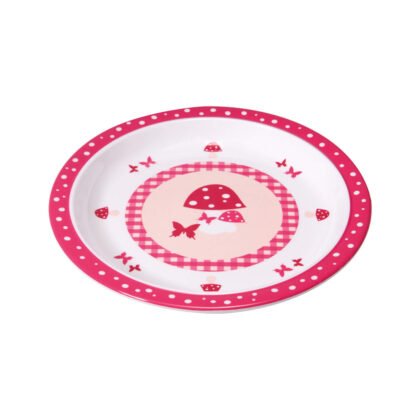 LDISHPS128 Чиния Mushroom magenta