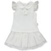 K4394К-кт 2 ч PEARL екрю 9-12M 80CM