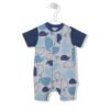 T3153 Гащеризон BUTIK 2023 YAZ сив 12-18M/86CM