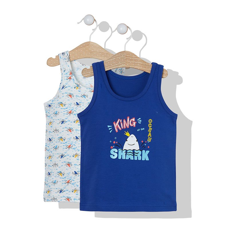 X057 Потник 2бр. KING SHARK BLUE- WHITE 2г