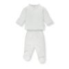 F1267 К-кт 2 ч. BORN TO ROYAL ECRU 6-9M/74CM