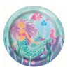 58335EU Хартиени чинийки 8бр. Mermaid 23см.