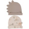 C1137 Шапка 2бр ME AND DUDES BEIGE 1-6 M