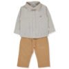 K5347 К-кт 2ч. CLASSY STYLE 6-9m/74cm BROWN