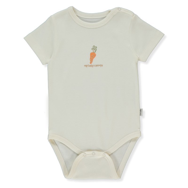 T4175 Боди к.р. BABY CARROT 24-36m/98cm ECRU
