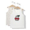 X042 Потник 2бр. CHERRY ECRU- RED 7г