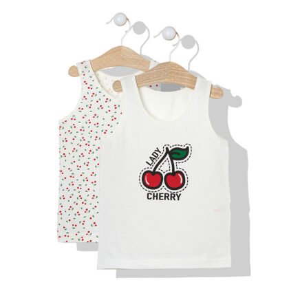 X042 Потник 2бр. CHERRY ECRU- RED 7г
