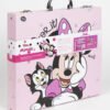 Рисувателен комплект в куфар с метална дръжка minnie