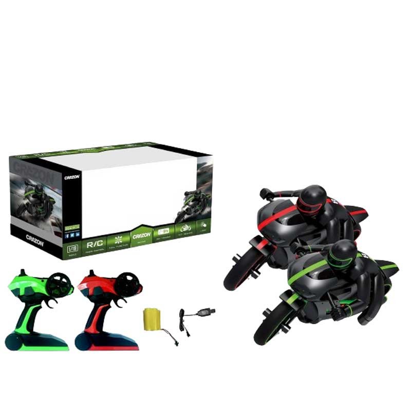 Състезателен червен мотор за дрифт, с дистанционно управление 1:18 - Image 3