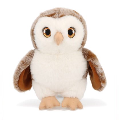 Keeleco, Екологична плюшена играчка, Светло кафяв Бухал, Keel Toys,18 см
