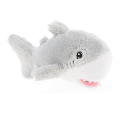 Keeleco, Екологична плюшенa играчка, Морски свят, Бяла акула, 12 см, Keel Toys