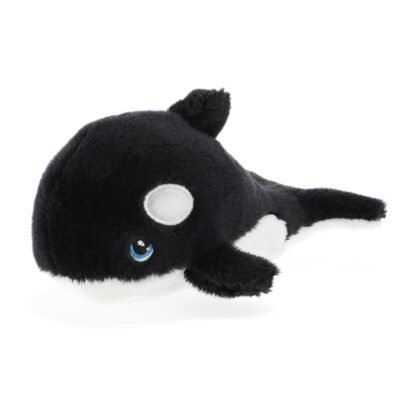 Keeleco, Екологична плюшенa играчка, Морски свят, Косатка, 12 см, Keel Toys