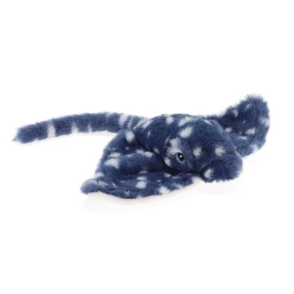Keeleco, Екологична плюшенa играчка, Морски свят, Скат, 12 см, Keel Toys