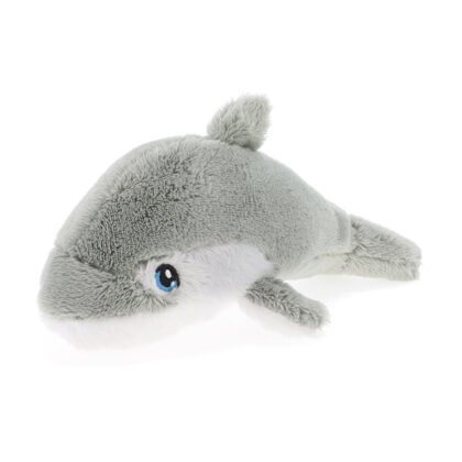 Keeleco, Екологична плюшенa играчка, Морски свят, Делфин, 12 см, Keel Toys